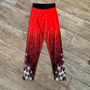 Spyder Boys Sprinter THOT Base Layer Pant, Black Red, Youth S/M Like New